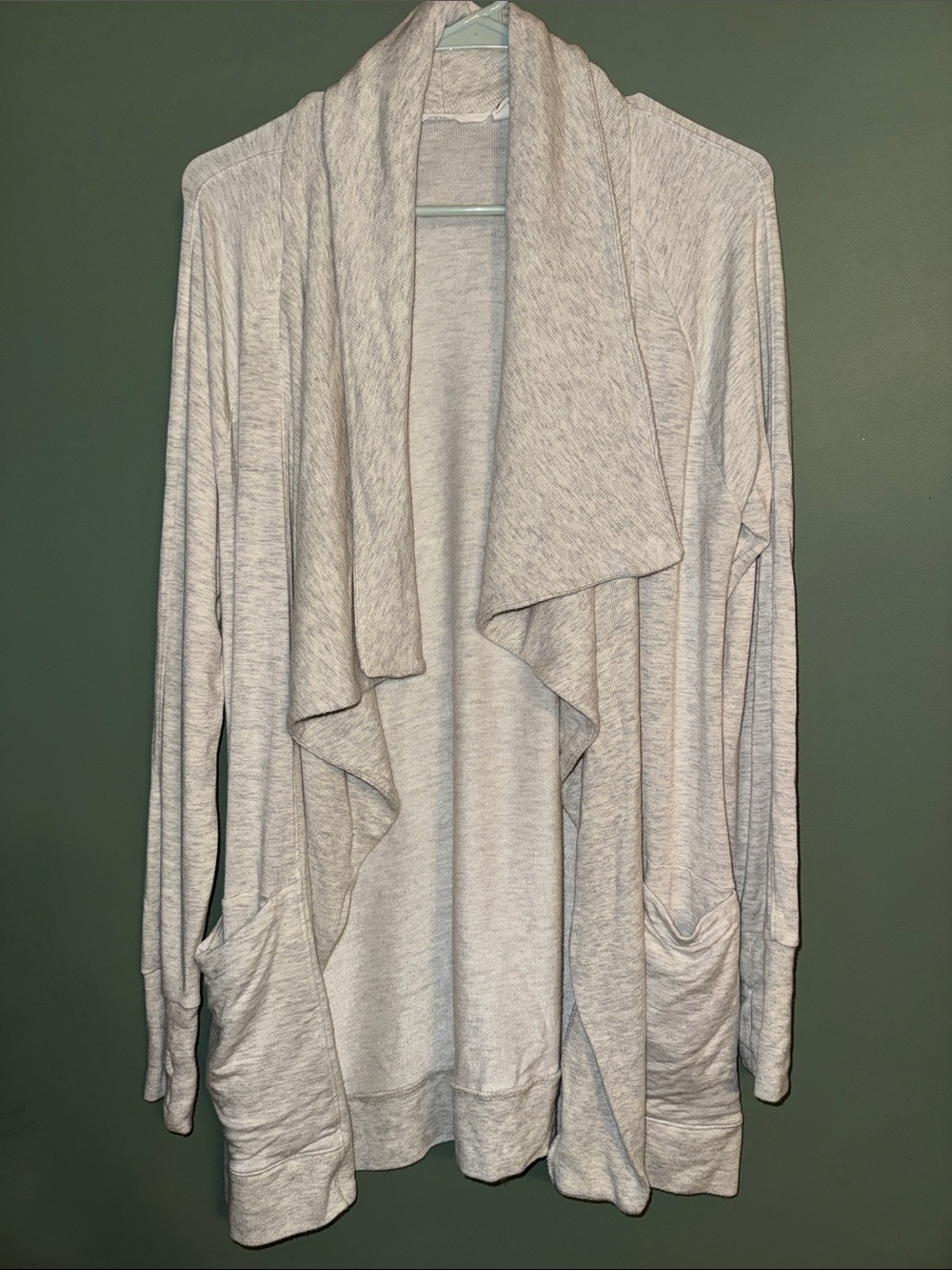 Athleta | Studio Wrap Cardigan -Grey Medium
